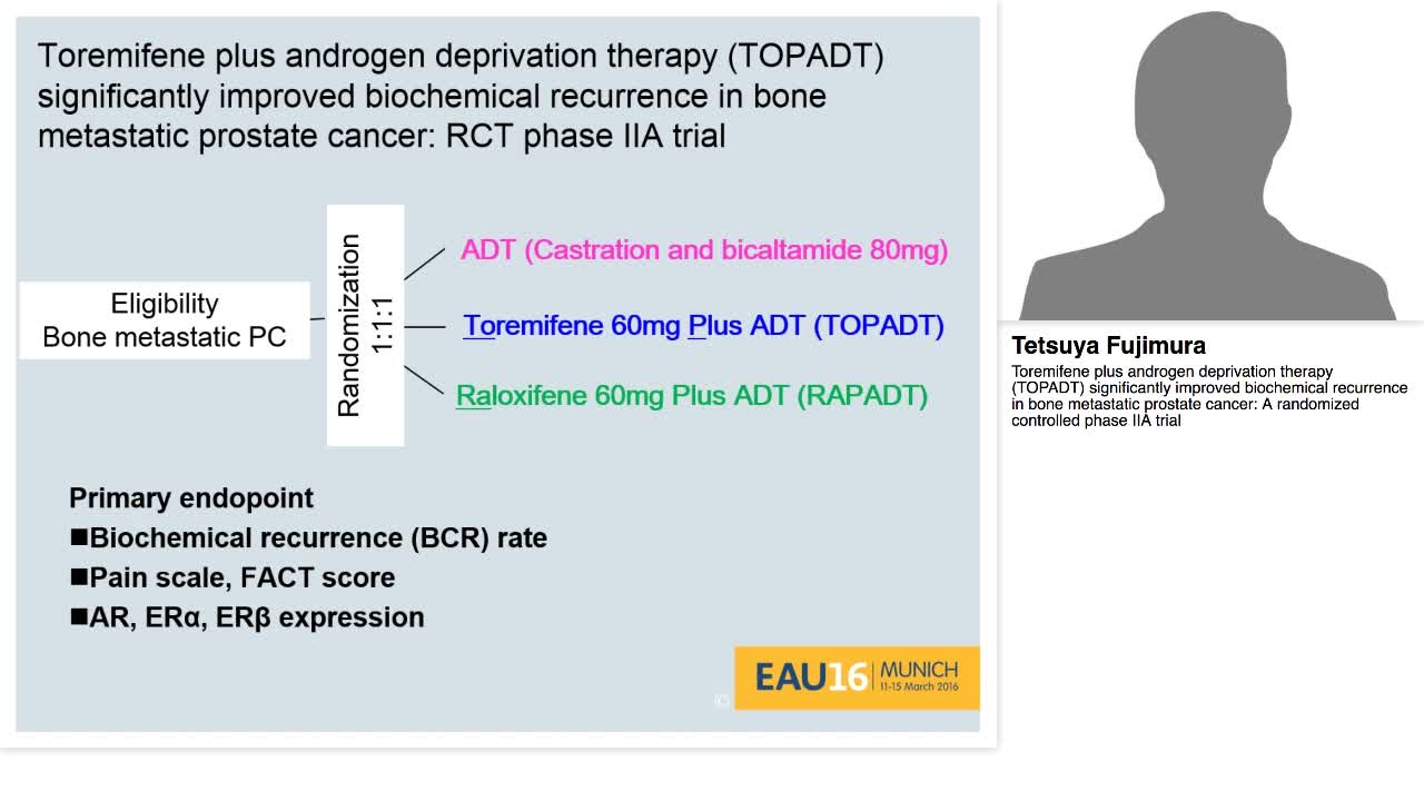 Toremifene plus androgen deprivation therapy (TOPADT) sig-