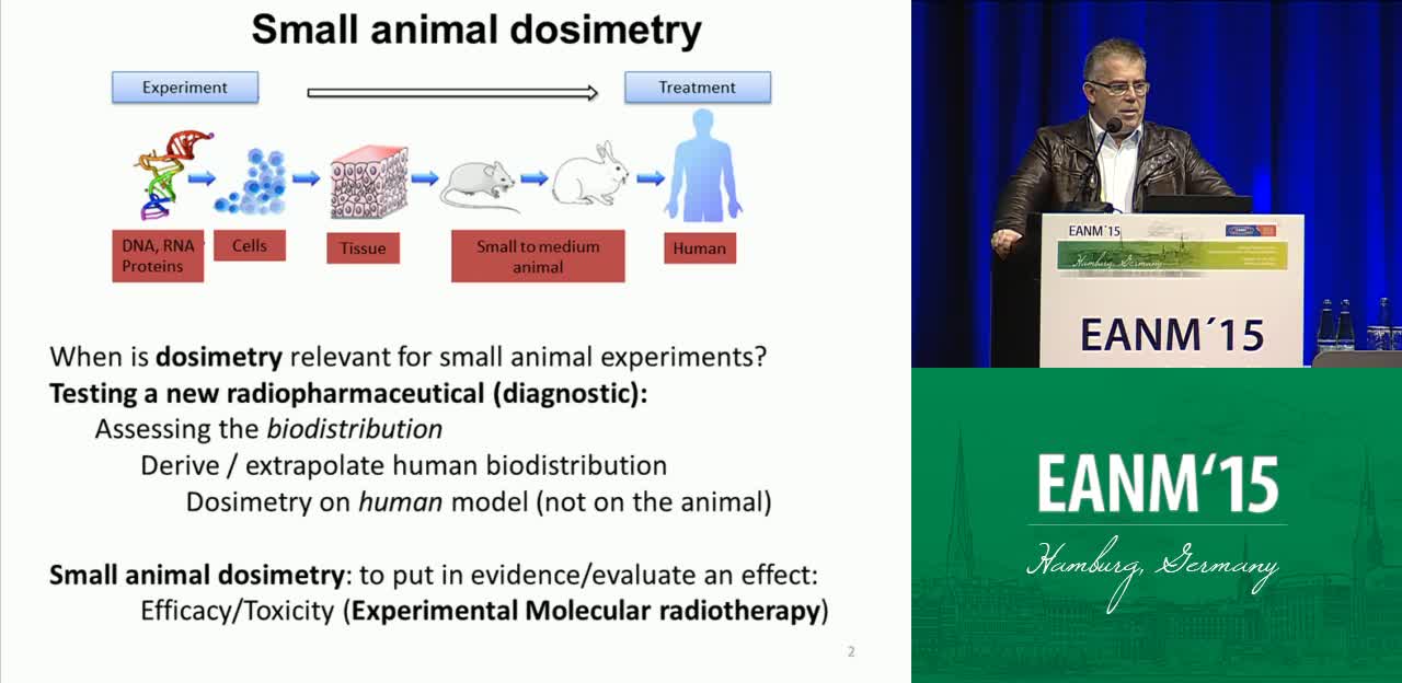 临床前研究中的剂量学模型
