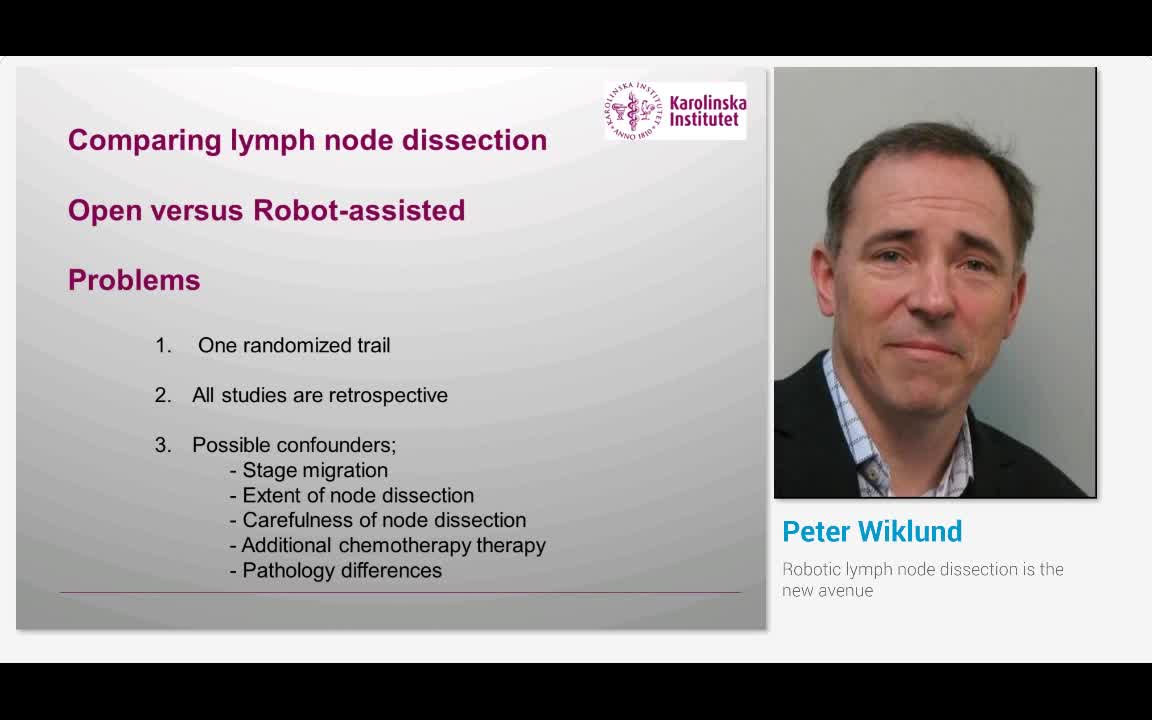 Robotic lymph node dissection is the new avenue