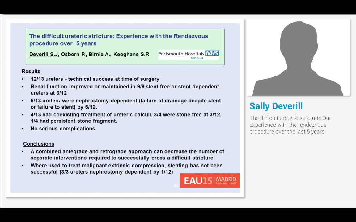 The difficult ureteric stricture, Our experience with the..-