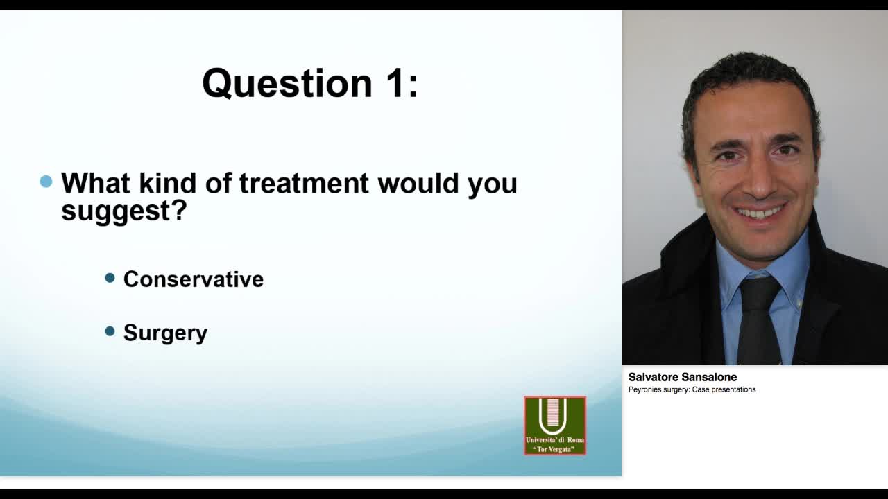 Peyronies surgery, Case presentations