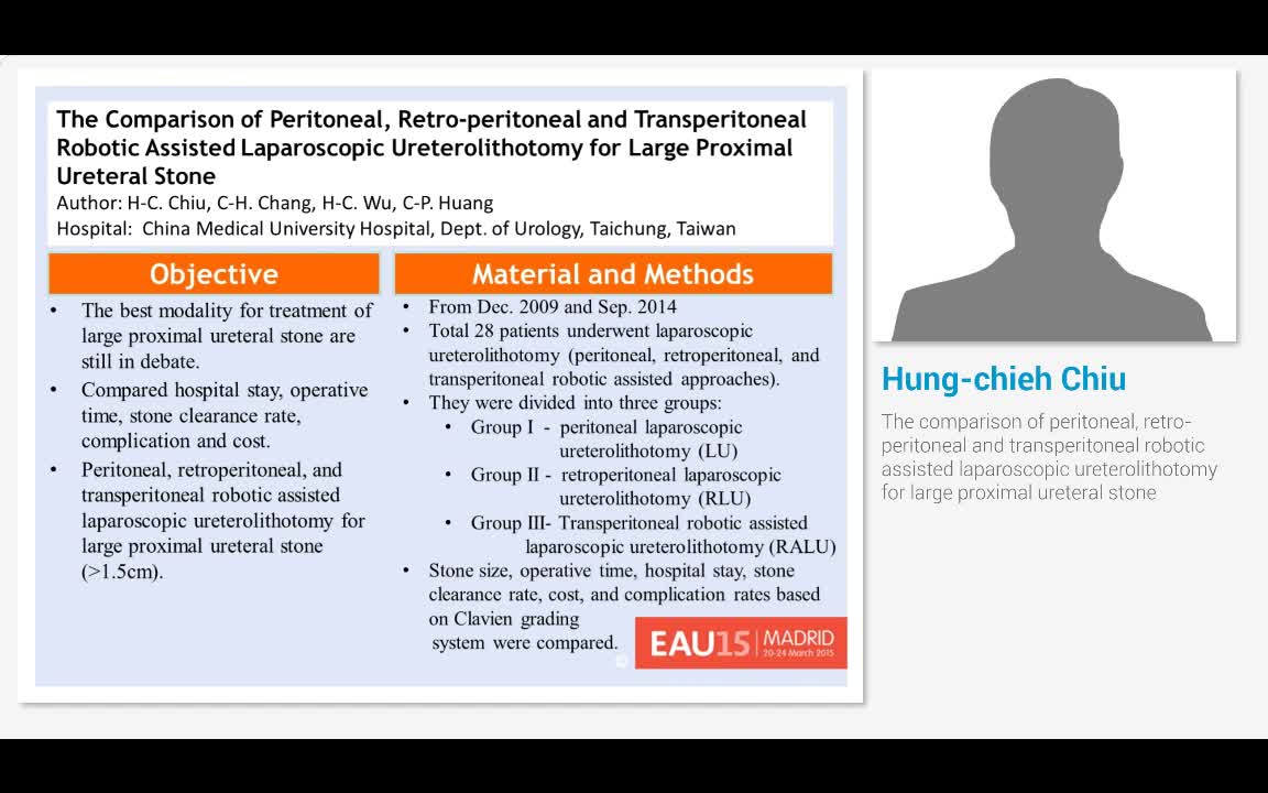 The comparison of peritoneal, retro-peritoneal and transp..-