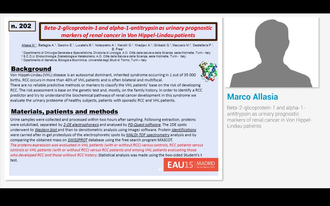 Beta-2-glicoprotein-1 and alpha-1-antitrypsin as urinary ..-