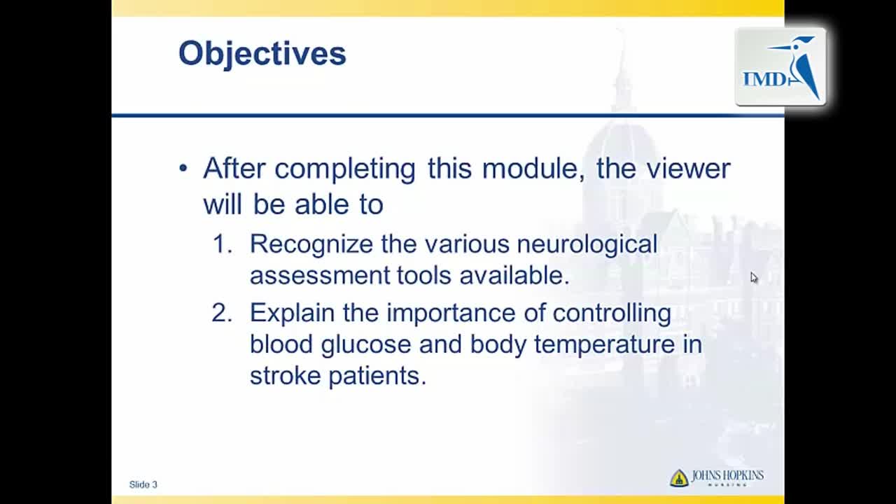 急性卒中保健与护理：评估与监测（1）