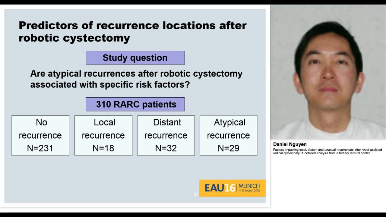 Factors impacting local, distant and unusual recurrences -