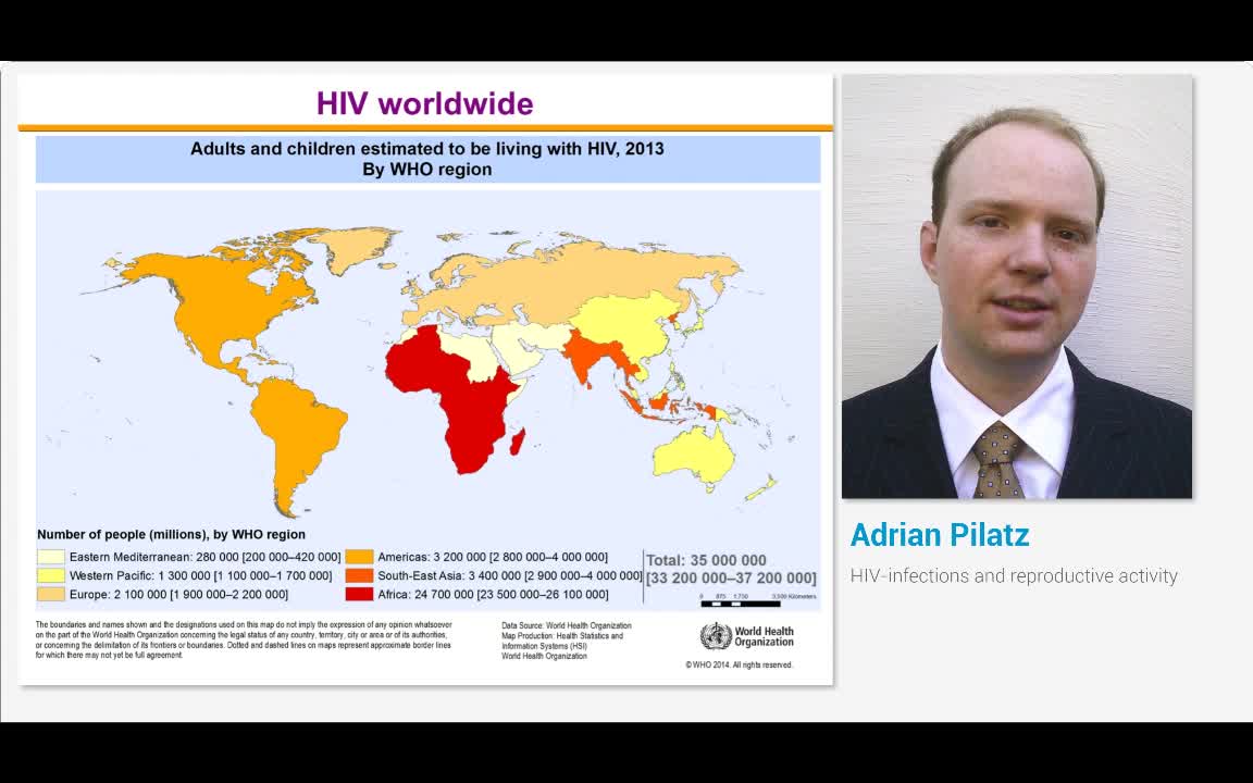 HIV-infections and reproductive activity
