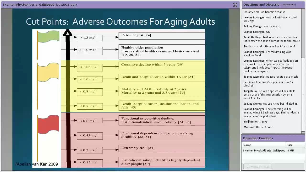 步速作为老年康复的重要标志（4）