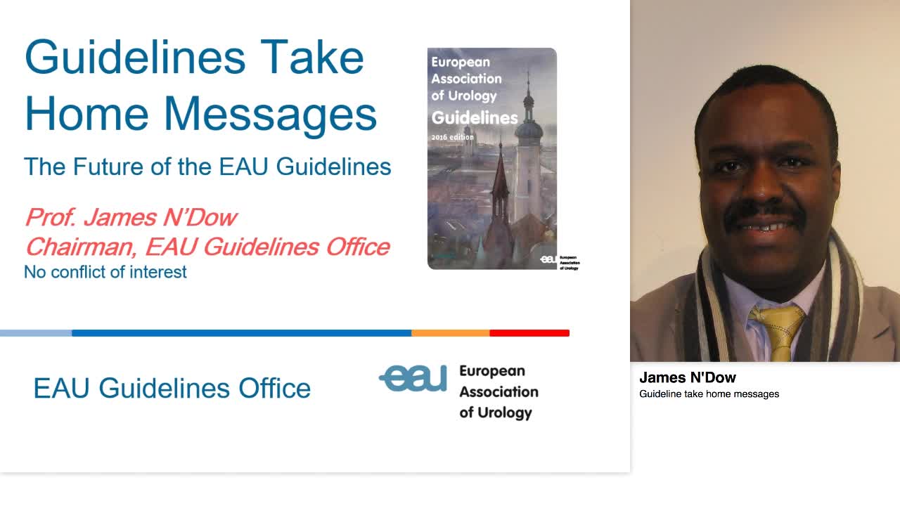 Guideline take home messages