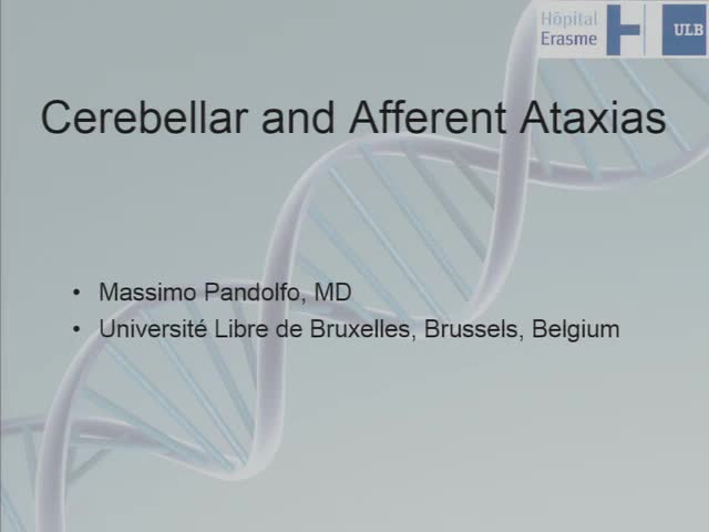 Cerebellar and Afferent Ataxias