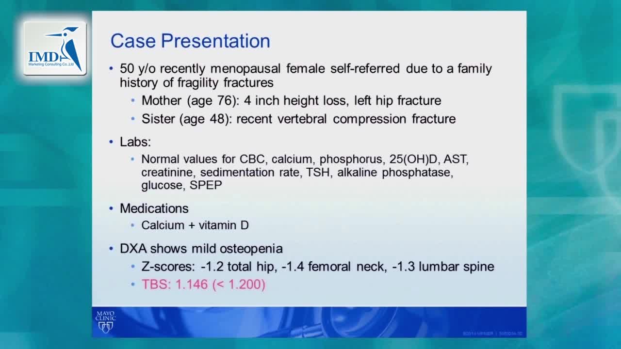 病例三：预测骨折风险新工具