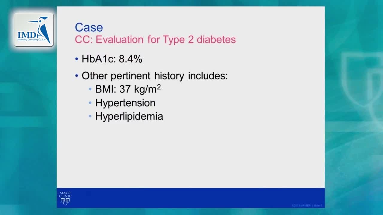 病例一：糖尿病与减肥药物