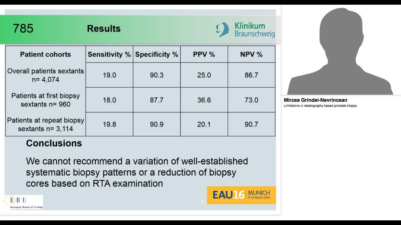 Limitations in elastography based prostate biopsy