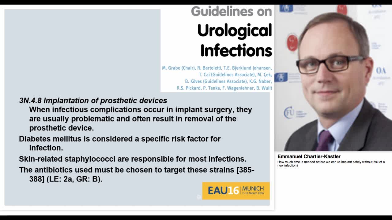 How much time is needed before we can re-implant safely w-