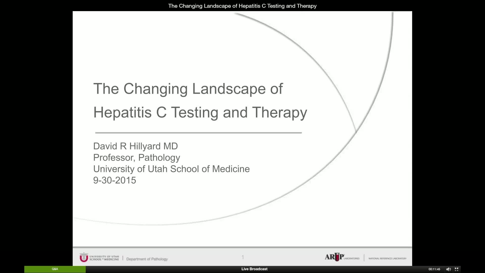 丙肝的检测和治疗