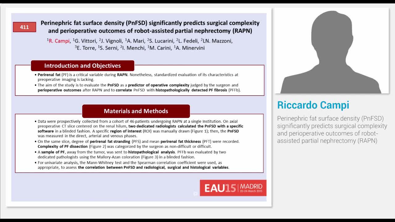 Perinephric fat surface density (PnFSD) significantly pre..-
