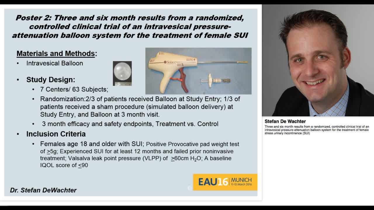 Three and six month results from a randomized, controlled-