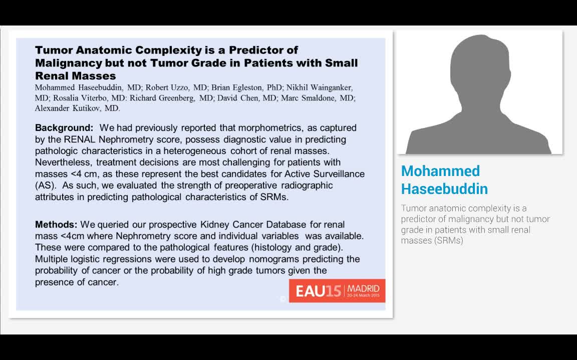 Tumor anatomic complexity is a predictor of malignancy bu..-