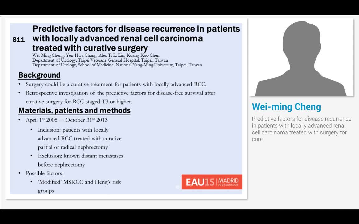 Predictive factors for disease recurrence in patients wit..-