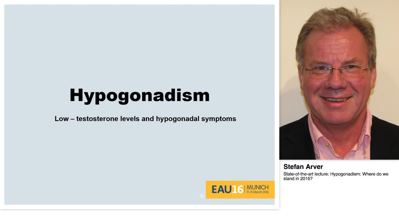 Hypogonadism, Where do we stand in 2016.