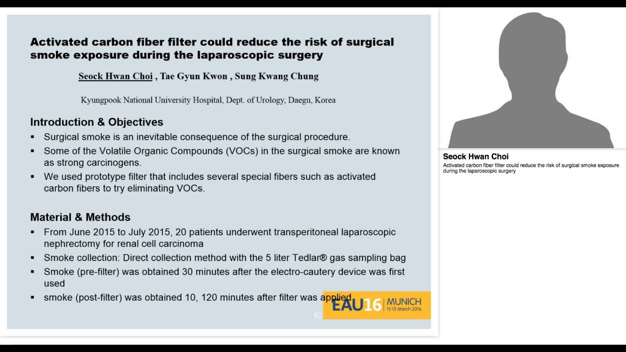 Activated carbon fiber filter could reduce the risk of su-