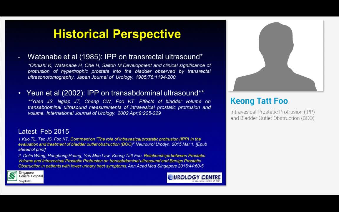 Intravesical Prostatic Protrusion (IPP) and Bladder Outle..-