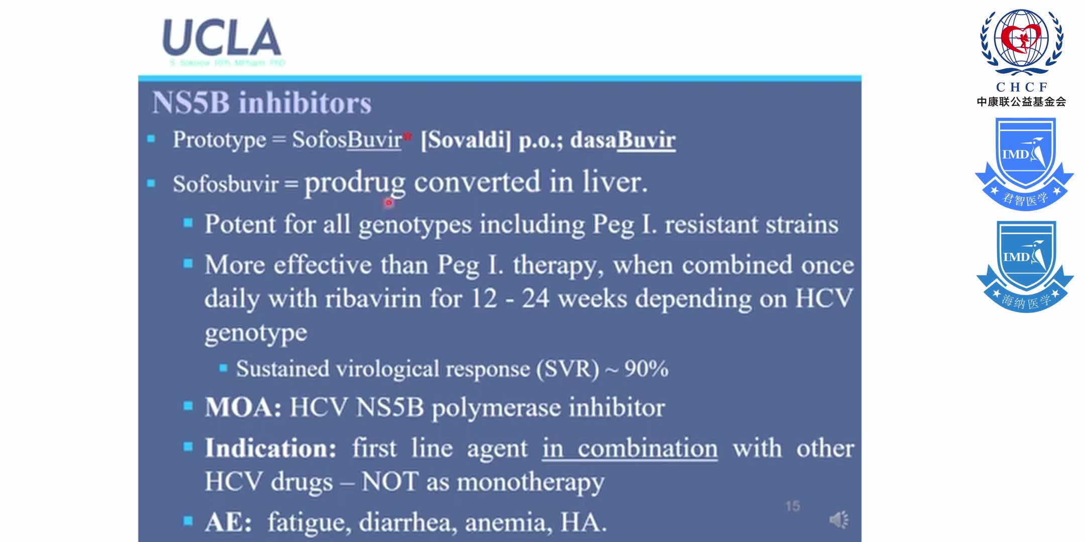 Anti-TB and antiviral  pharmacology_ HSV and Hepatitis C 1-6