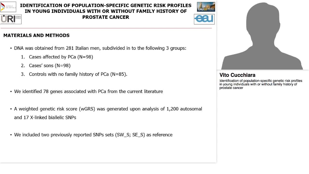 Identification of population-specific genetic risk profil-