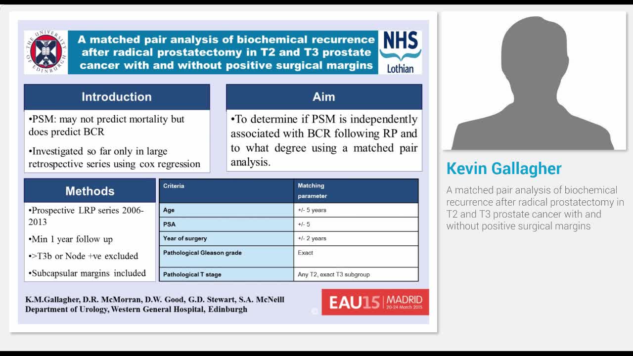 A matched pair analysis of biochemical recurrence after r..-