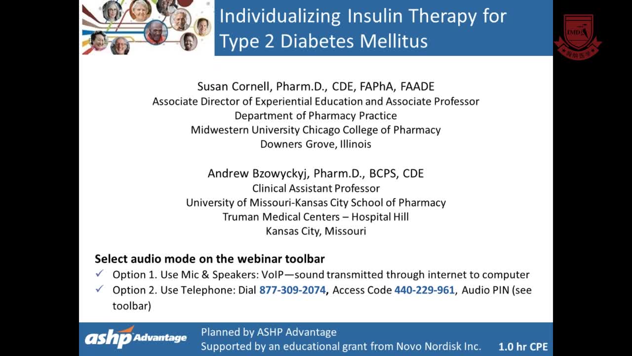 2型糖尿病的个性化胰岛素治疗1