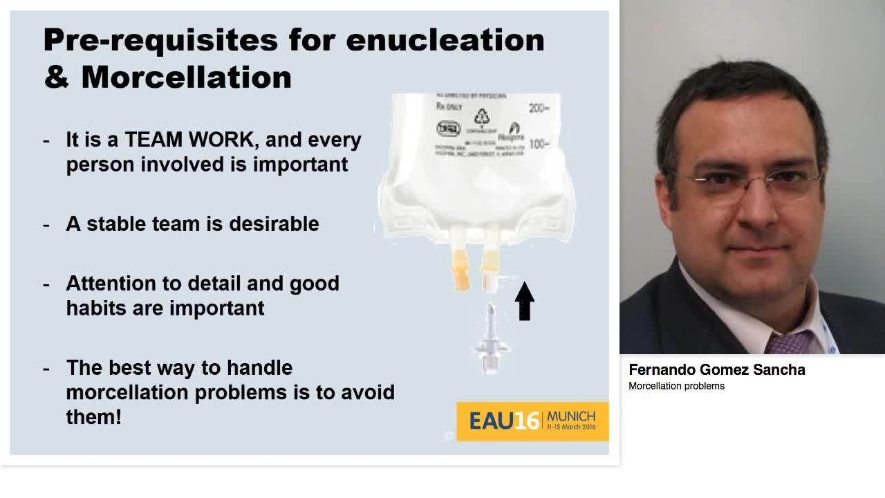 Morcellation problems