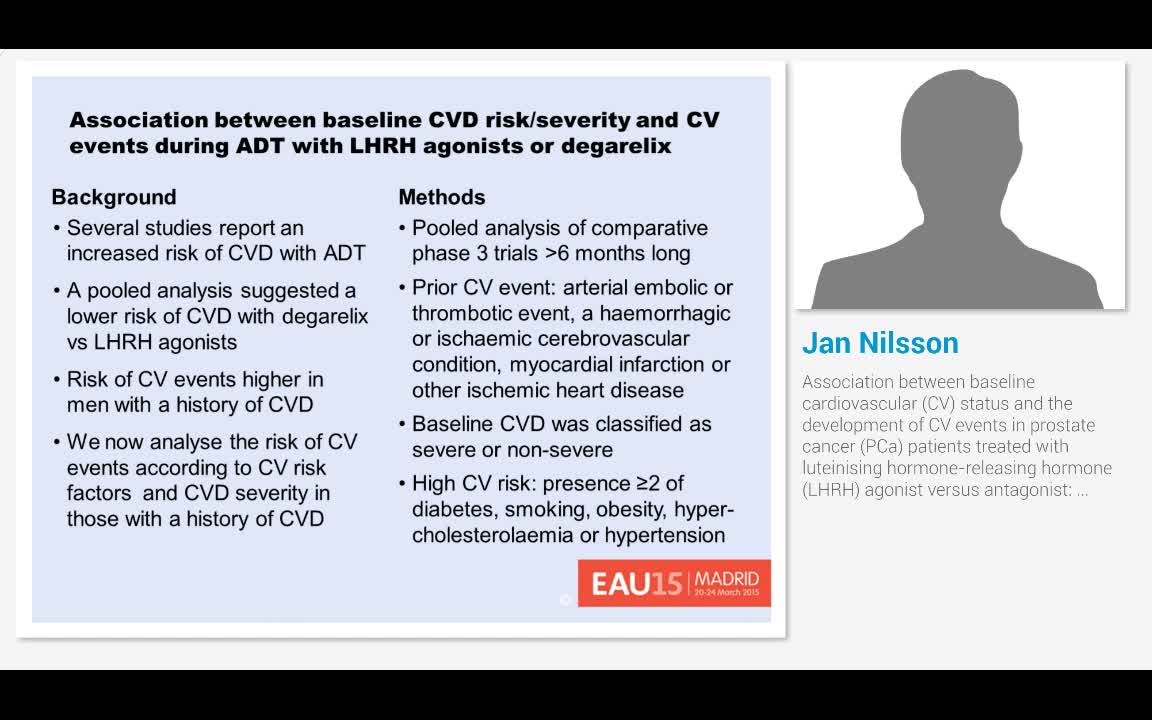 Association between baseline cardiovascular (CV) status a..-