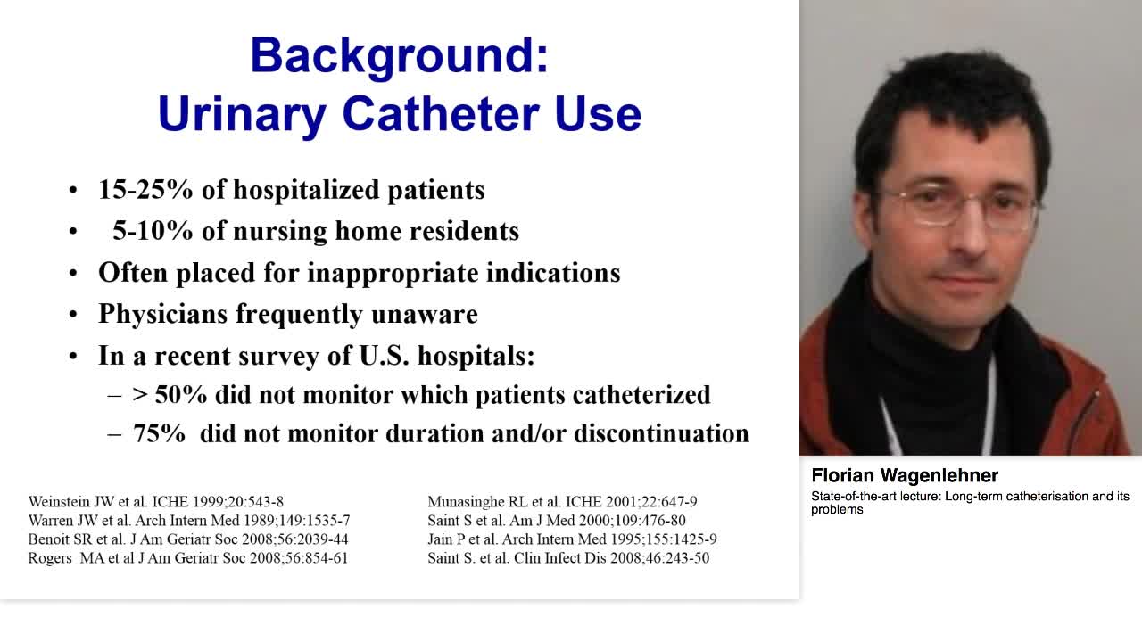 Long-term catheterisation and its problems