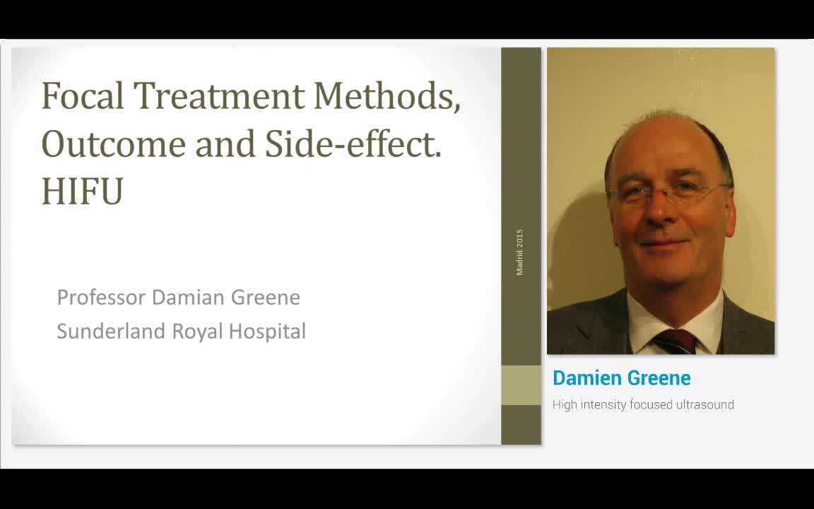 High intensity focused ultrasound