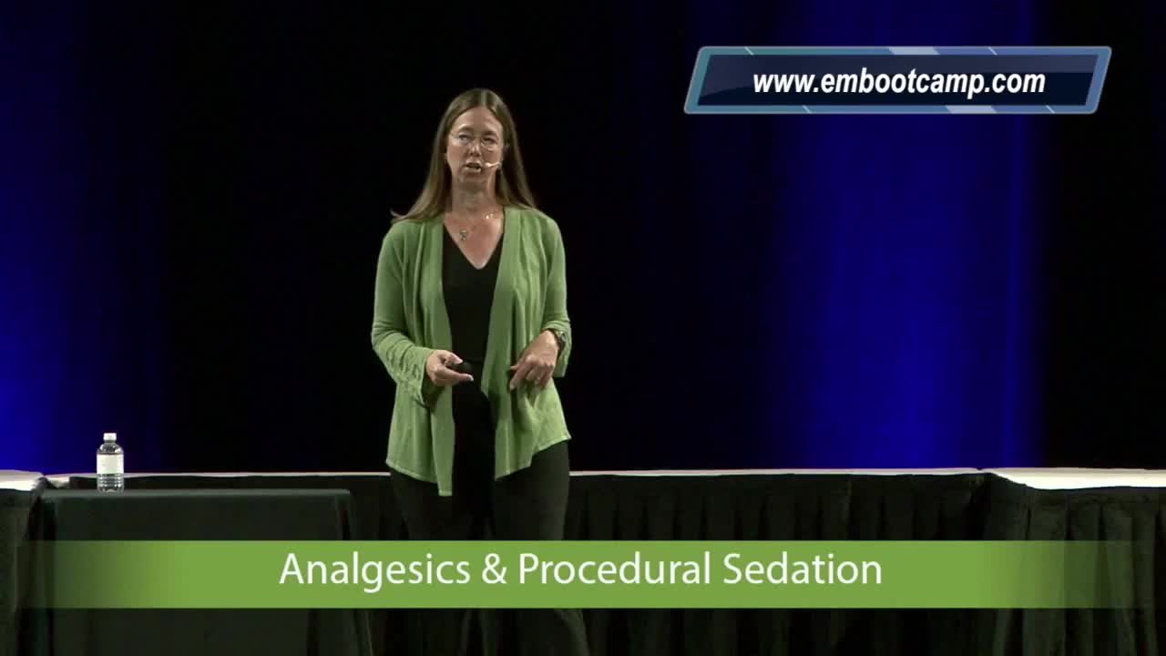 PA _ NP Emergency Medicine Bootcamp - Analgesia and Procedural Sedation