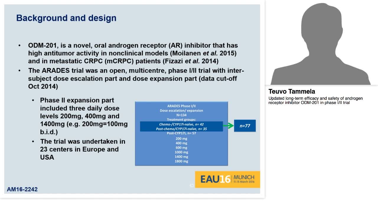 Updated long-term efficacy and safety of androgen recepto-