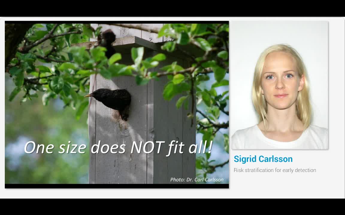 Risk stratification for early detection