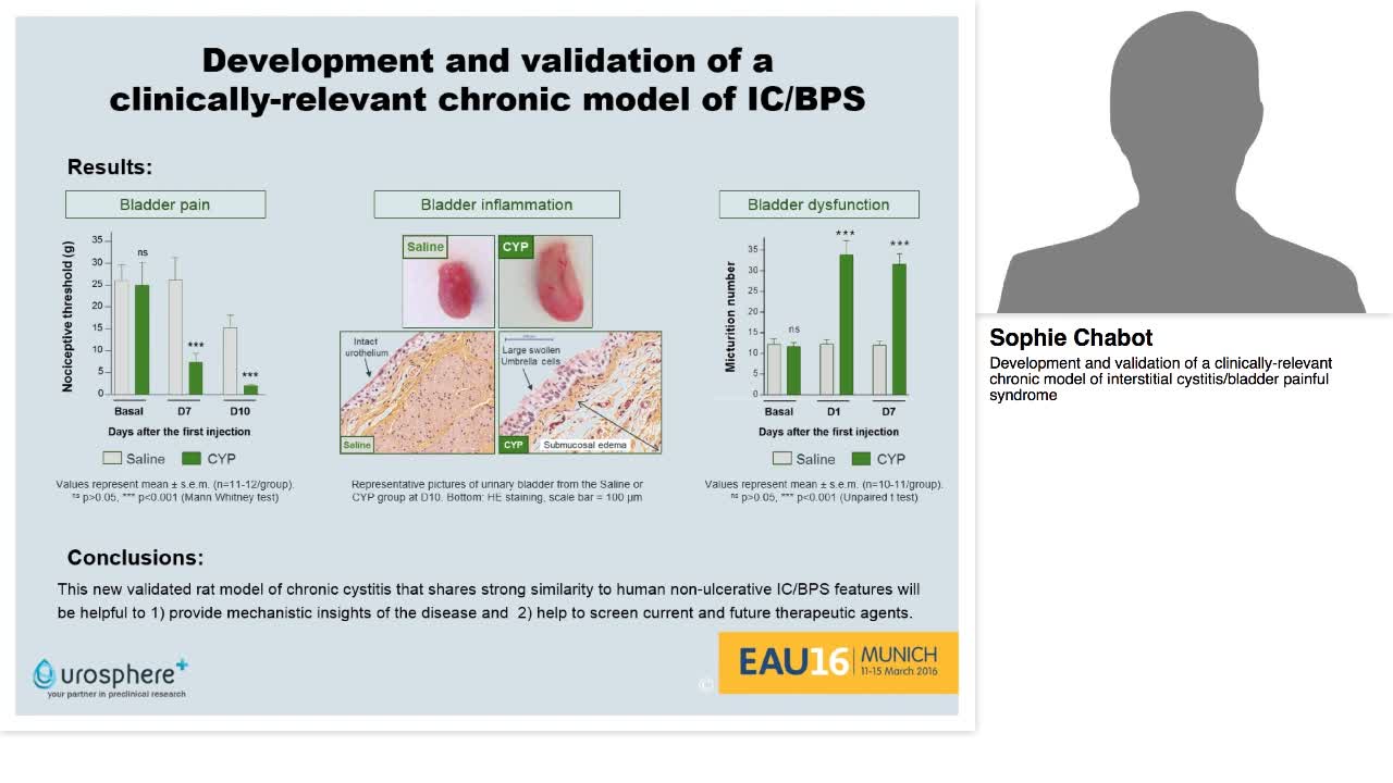 Development and validation of a clinically-relevant chron-