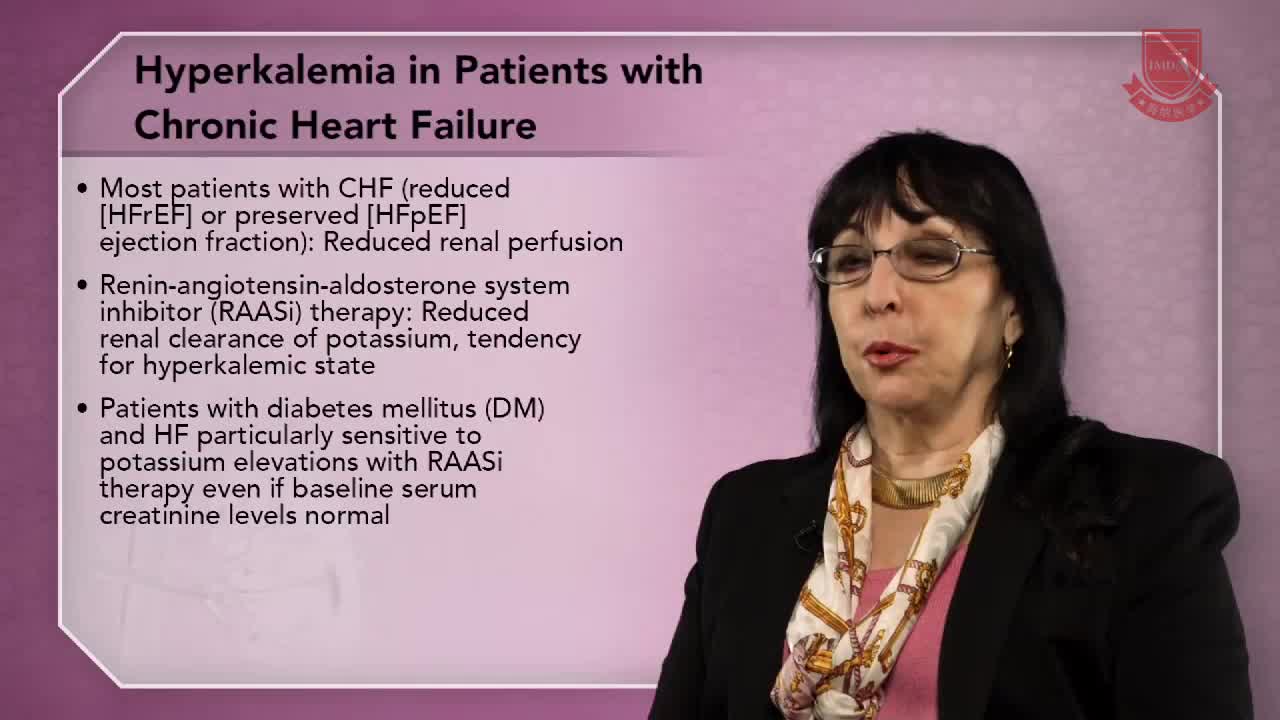 慢性心力衰竭患者的高钾血症1
