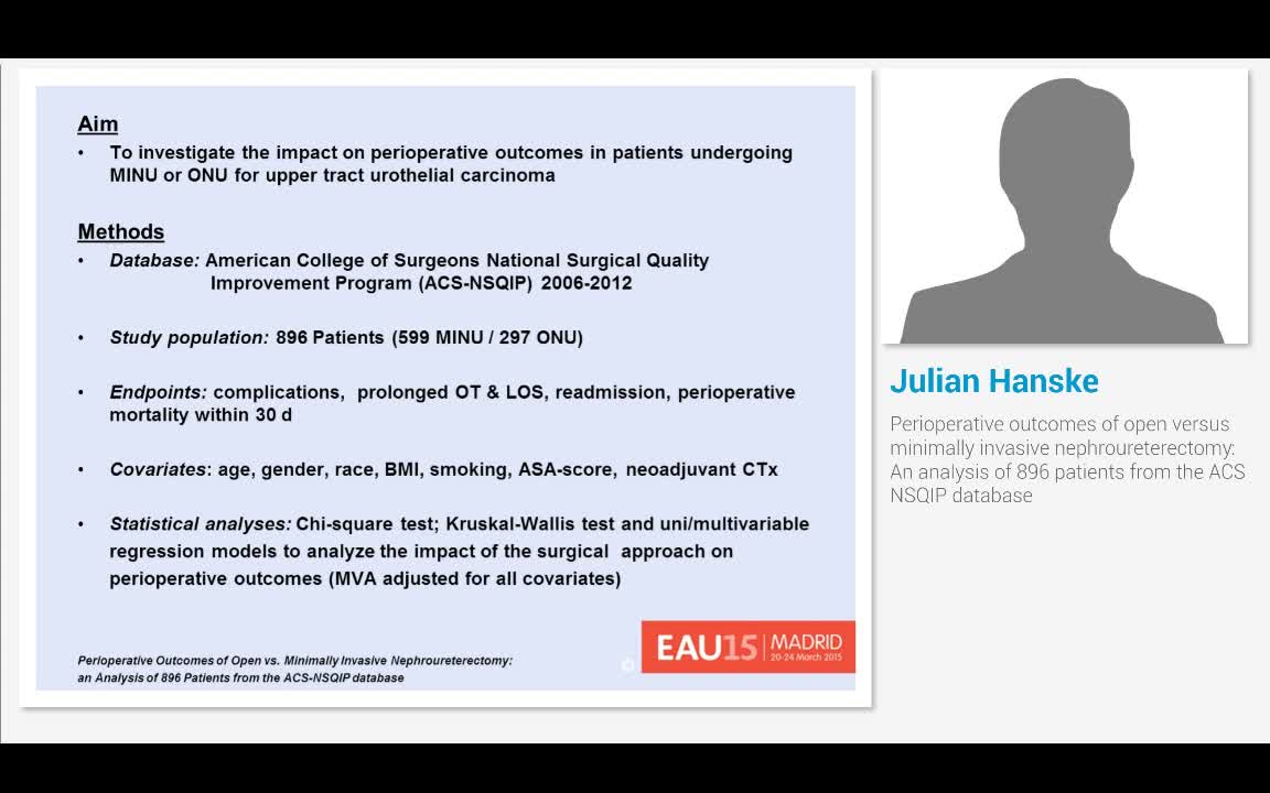 Perioperative outcomes of open versus minimally invasive ..-