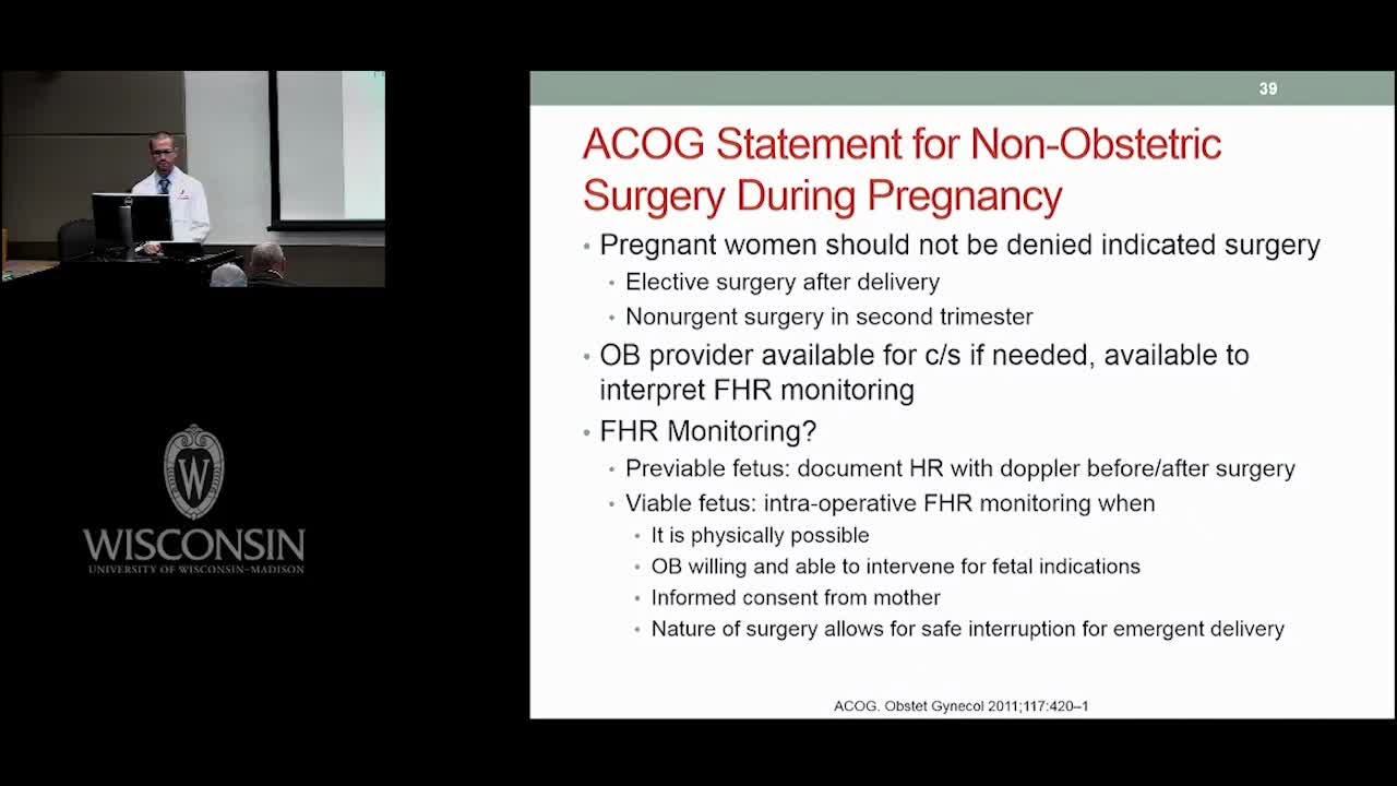 孕妇创伤患者的麻醉使用（7）