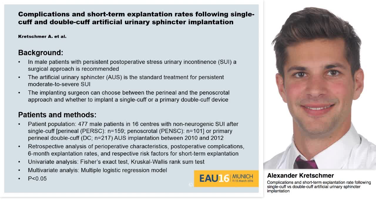 Complications and short-term explantation rate following -