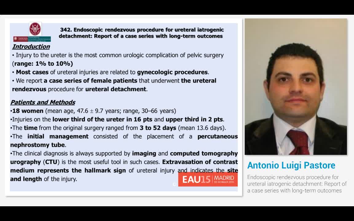 Endoscopic rendezvous procedure for ureteral iatrogenic d..-