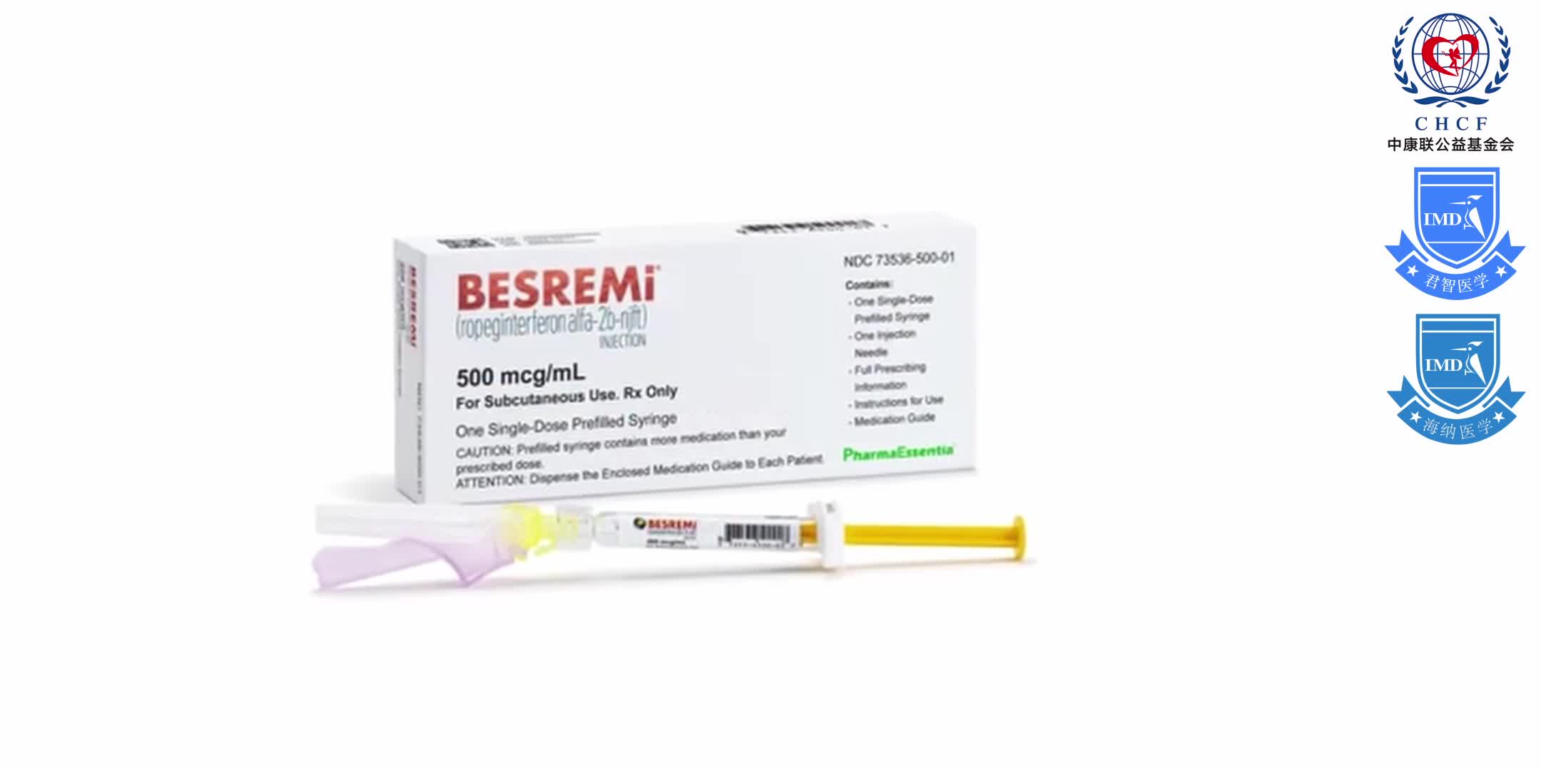 BESREMi\u00AE (ropeginterferon alfa-2b-njft) Instructions for Use 1-1