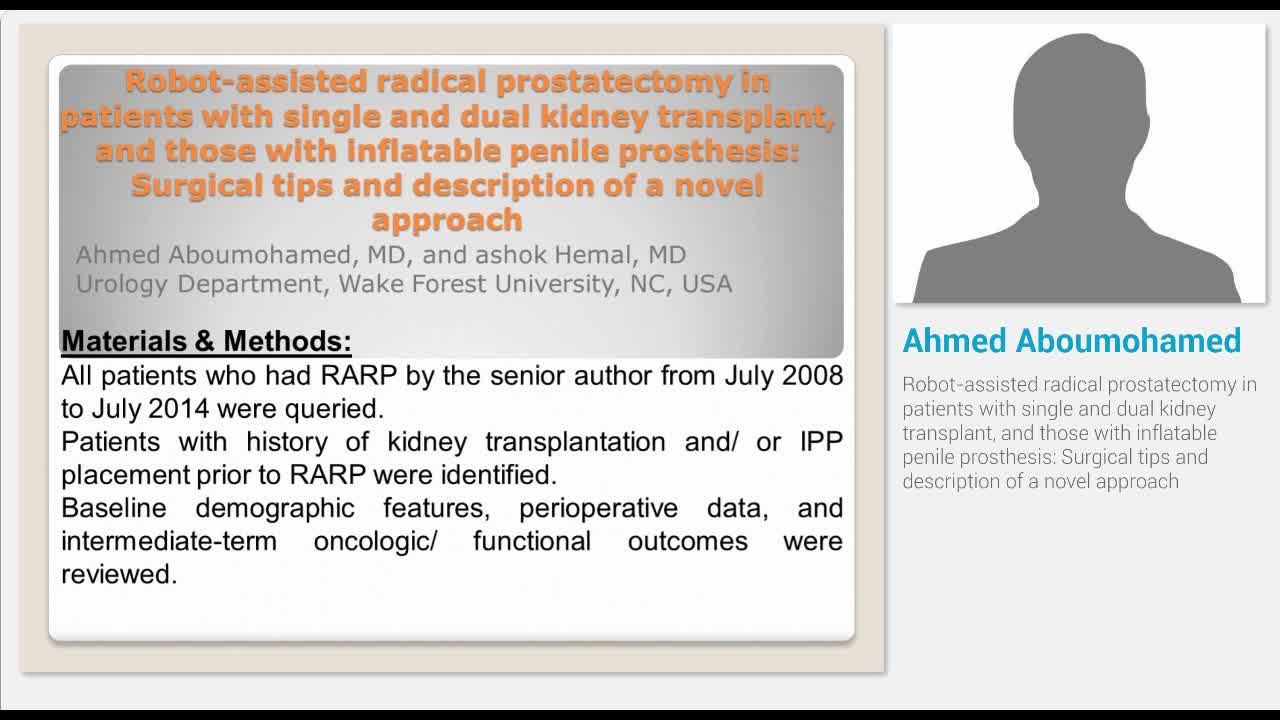 Robot-assisted radical prostatectomy in patients with sin..-