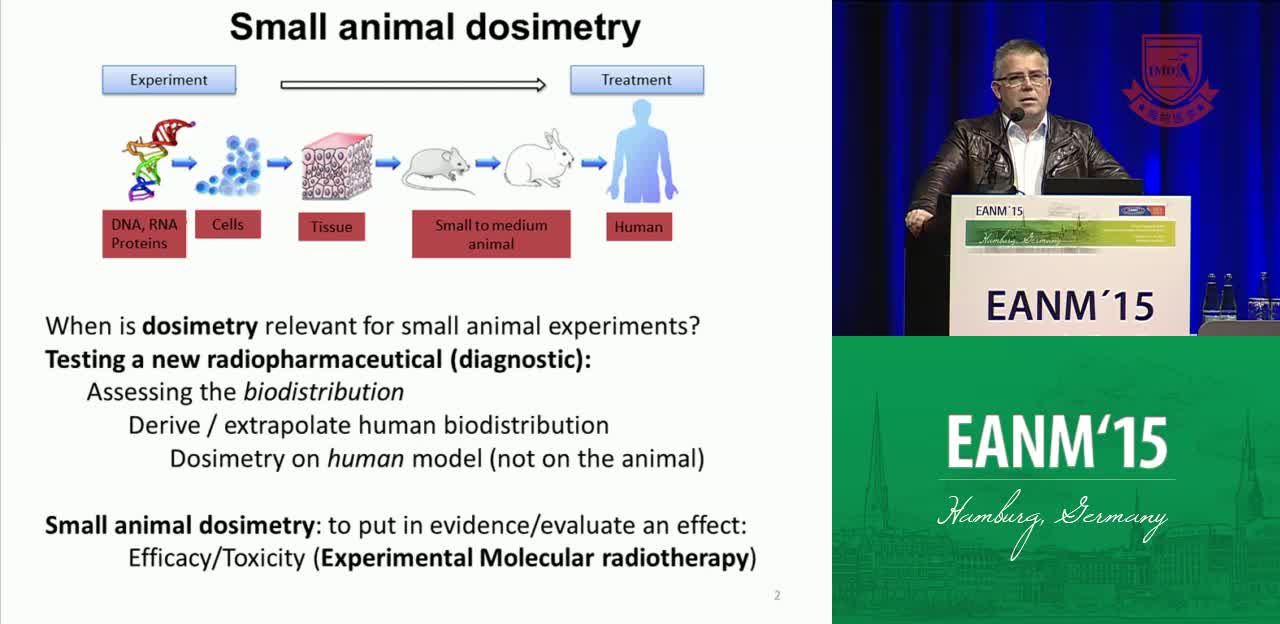 临床前研究中的剂量学模型1