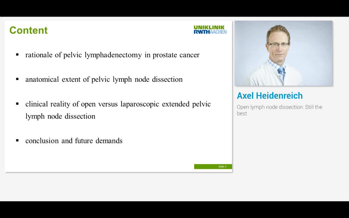 Open lymph node dissection, Still the best               ..-
