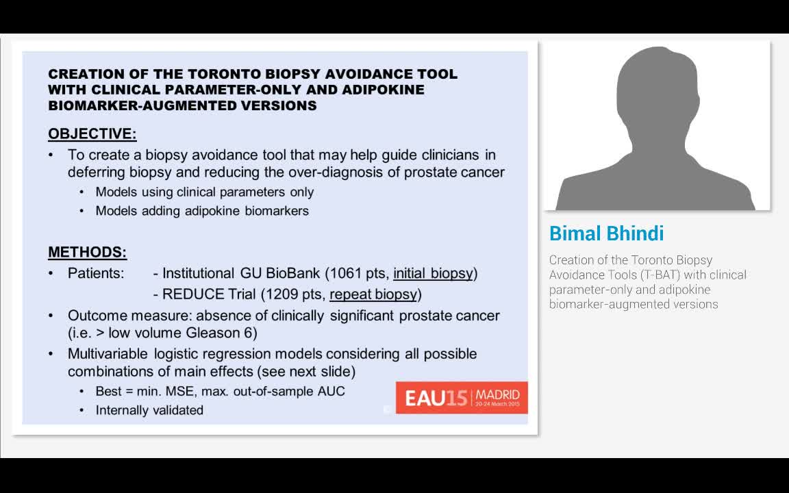 Creation of the Toronto Biopsy Avoidance Tools (T-BAT) wi..-
