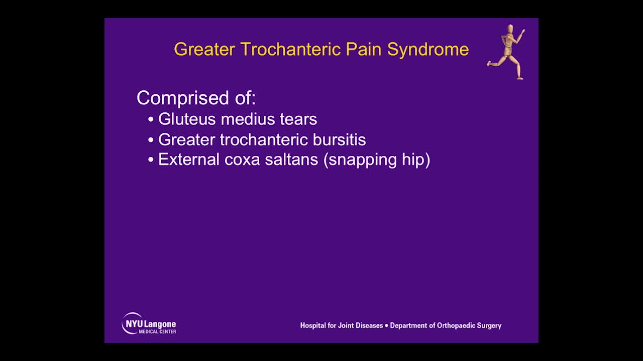 Endoscopic Gluteus Medius Repair