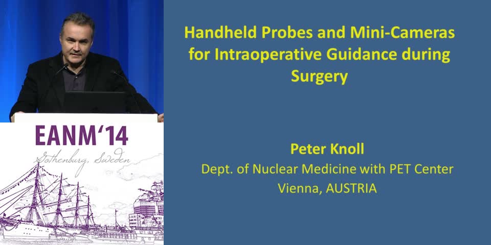 手持式探头和微型摄像头用于手术中的术中指导