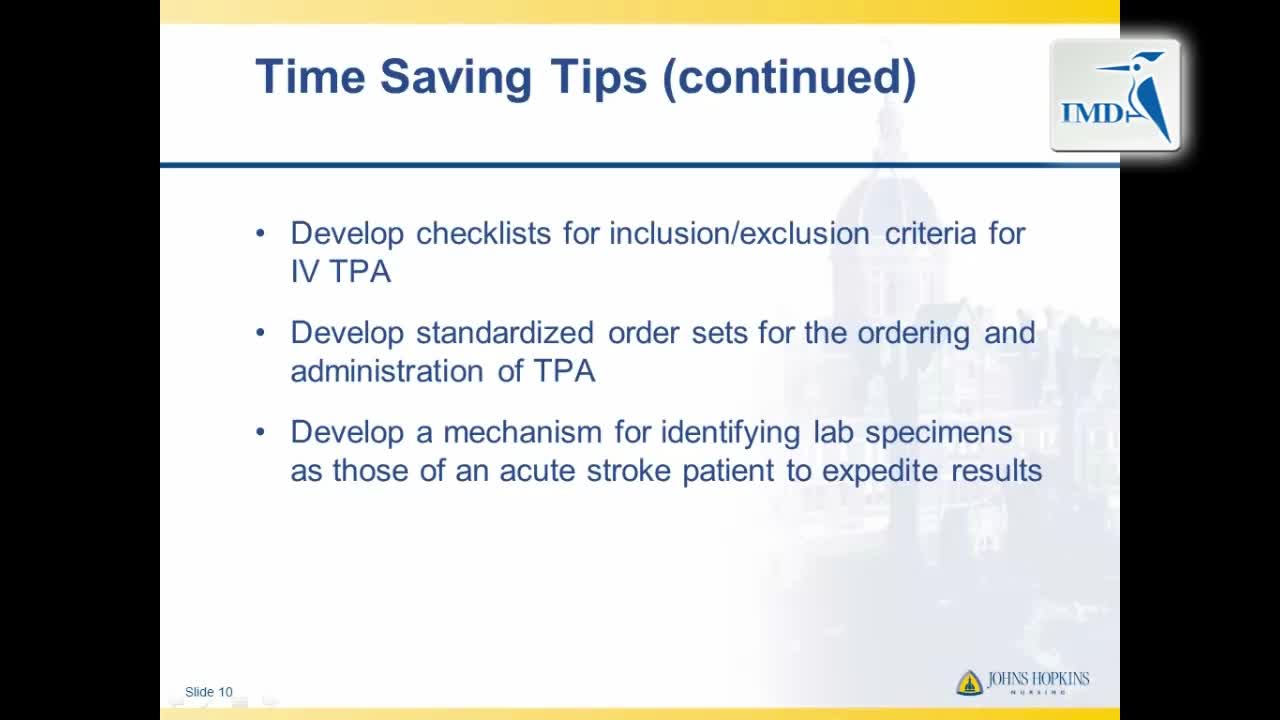 对急性卒中患者的医护管理（2）